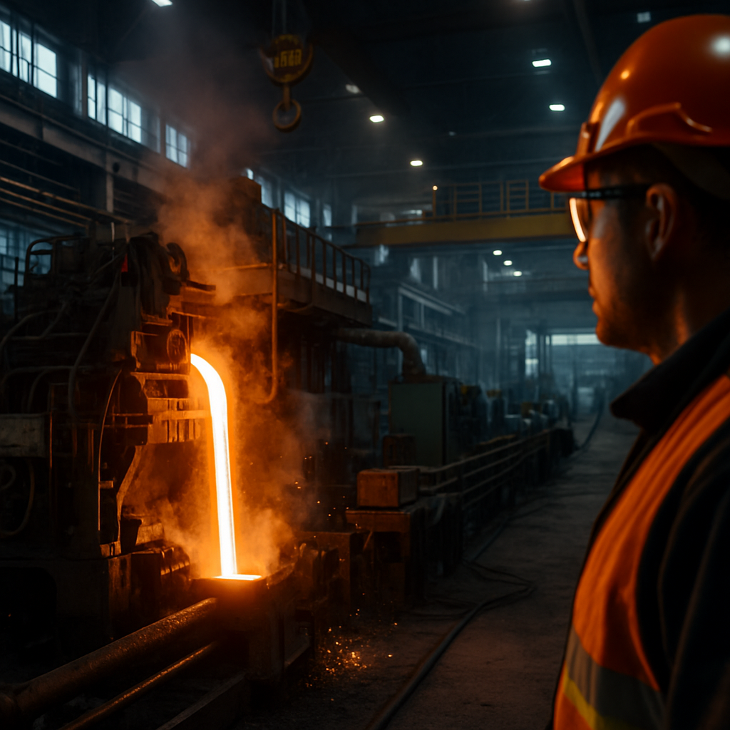 WUG Wittorf: Einblick in den Betriebsablauf eines Stahlwerks a027f556 4366 4192 9bb3 ef649cbc0d8d